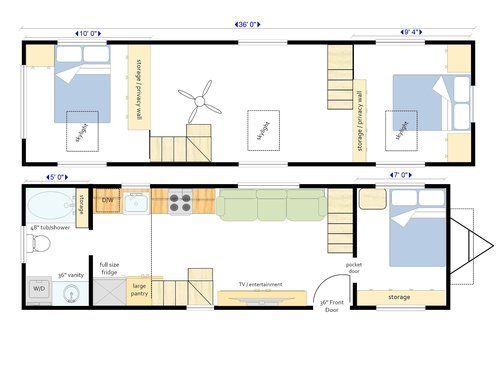 Tiny house ve bungalov konsept görseli 8